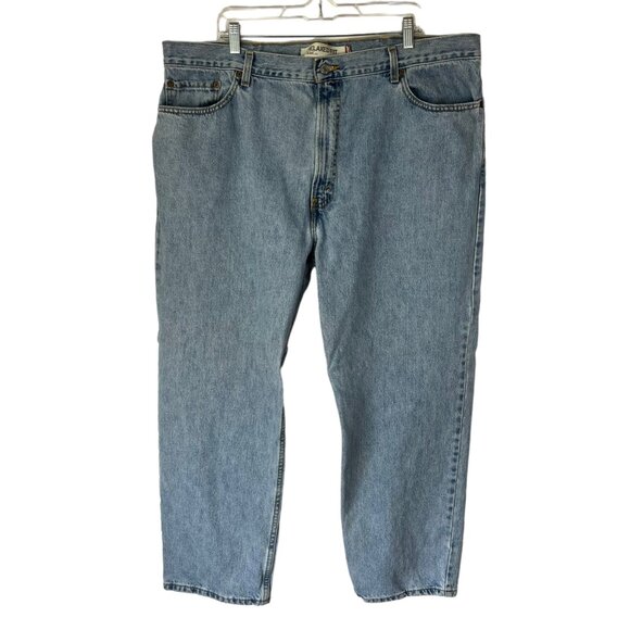 Levis Relaxed Fit 550 Jeans Mens 44 X 30 Light Wash - Picture 1 of 9